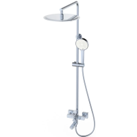 Душевая система Wonzon & Woghand Frame WW-88739010-CR 300 мм, со смесителем, хром