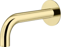 Излив Plumberia Selection Ixo SPT0258OR для ванны, золото 24 карат