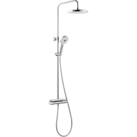 Душевая система Jacob Delafon Elite E35335-CP 230 мм, с термостатом, хром