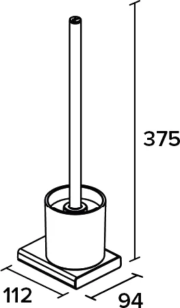 Ёршик для унитаза Koin Nex NEX805