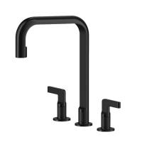 Смеситель для кухни Gessi INCISO 
 58701#706 black metal PVD
