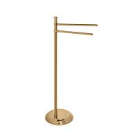 Стойка с 2-мя полотенцедержателями Colombo Design Hermitage B3338.OA, напольная, 84.7см, античная бронза