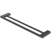 Полотенцедержатель Cezares Slider SLIDER-THD-60-NOP 60 см, черный матовый