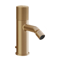 Смеситель для биде Gessi HABITO RIGATO 
 70507#726 цвет-warm bronze brushed PVD
