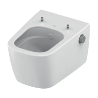 Унитаз TECE TECEneo 9700205, подвесной, с гигиеническим душем, белый