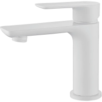 Смеситель для раковины Abber Weiss Insel AF8010FW белый матовый