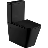 Унитаз компакт WeltWasser Gelbach 001 MT-BL 10000005776 черный матовый с бачком и сиденьем микролифт