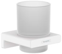 Стакан Hansgrohe AddStoris 41749700, цвет белый матовый