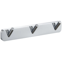 Планка с крючками Wonzon & Woghand Still WW-6635 для ванны, хром