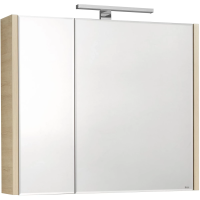 Зеркальный шкаф 76x65 см дуб верона Roca Etna 857304445