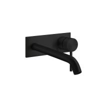 Смеситель Gessi Flessa 54090#299 для раковины, встраиваемый, с изливом, без донного клапана, внешняя часть, цвет цвет Black XL