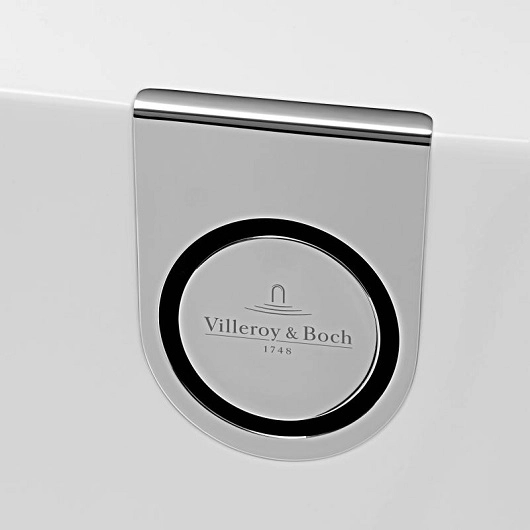 квариловая ванна villeroy&boch oberon 2.0 ubq181obr2dv-01 180x80 см белый альпийский