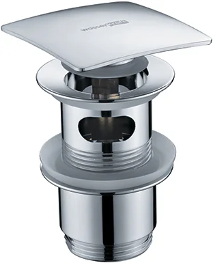 Донный клапан WasserKRAFT A105 клик клак, хром