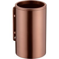 Стакан для зубных щеток Boheme Uno 10974-BRB настенный, бронза матовая