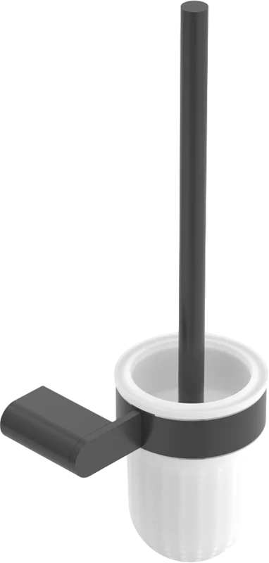 Ёршик для унитаза Cezares Stylus STYLUS-TBS-V-NOP настенный, черный матовый