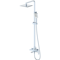 Душевая система Wonzon & Woghand Diamond WW-88739011-CR 300 мм, со смесителем, хром