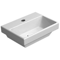 Раковина GSI Norm 8650111 подвесная, 35x26 см, цвет Bianco lucido