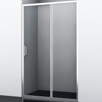 Дверь для душевой кабины WasserKRAFT Main 120 41S05 профиль хром, стекло прозрачное