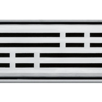 Решетка TECE TECEdrainline "basic" 601011: прямая, нержавеющая сталь, 100 см, сатин