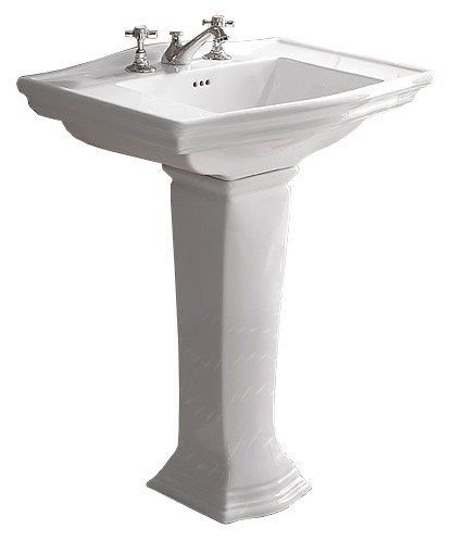 раковина подвесная devon & devon westminster iblg3fwes 69 см