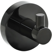 Крючок Bemeta Hematit 159106022 для ванны, черный глянец