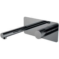 Смеситель для раковины Boheme Stick Touch 125-SGM.2 встраиваемый, графит глянец