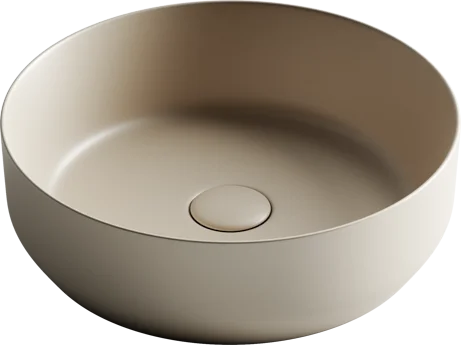 Раковина Ceramicanova Element CN6022MC накладная, Ø39 см, капучино матовая