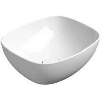 Раковина GSI Nubes 978511 накладная, 40x35 см, цвет Bianco lucido