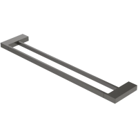 Полотенцедержатель Cezares Slider SLIDER-THD-60-GM 60 см, оружейная сталь