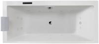 Акриловая ванна Jacob Delafon Evok E5BC236L-00 гидромассажная, 200х100 см, спинные форсунки слева, цвет белый