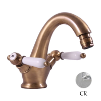 Смеситель Rav Slezak Morava Retro MK543.5 для биде, с донным клапаном, хром