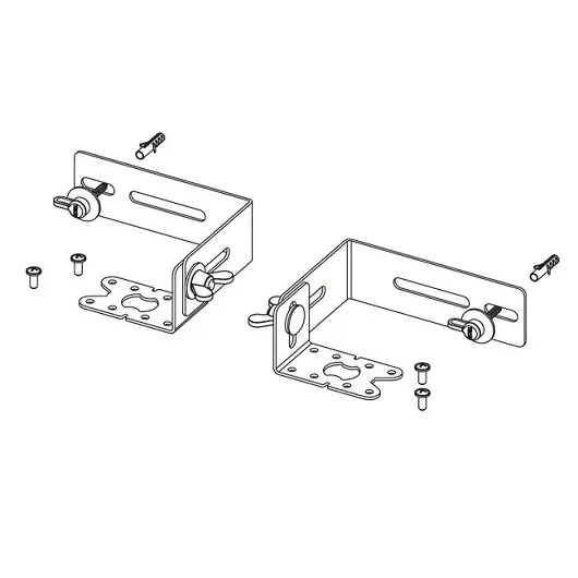 кронштейны tece tecedrainprofile 674001 для монтажа к стене или на полу