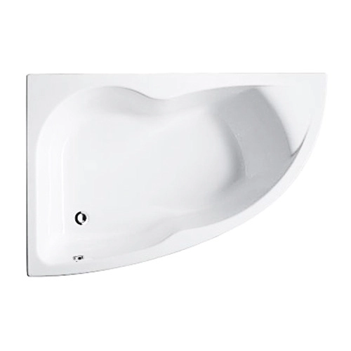 акриловая ванна jacob delafon micromega duo e60221-00 асимметричная, 170х105 см