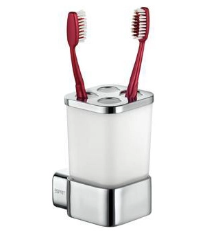 Стакан для зубных щеток Kludi Esprit 5698205 настенный, хром 