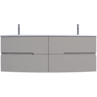 Тумба серый титан глянец 140 см Jacob Delafon Nona EB1891RU-N21