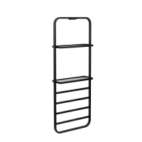 Полотенцесушитель электрический Black&White Moon N-337B, 40 x 101 см, черный матовый