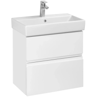 Тумба белый глянец 56,4 см Roca Oleta A857639806