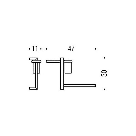 Подвесная стойка с аксессуарами Colombo Design Units B9120.S.CR-VAN