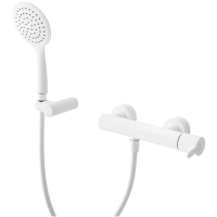 Смеситель для душа Cezares Leaf LEAF-D-BIO Белый матовый