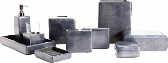 Диспенсер для салфеток Kassatex Noir ANO-TH-BK темно-серый