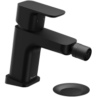 Смеситель Ravak 10° Free X070155 для биде, с донным клапаном, черный матовый
