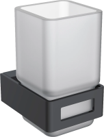 Стакан для зубных щеток Boheme Q 10944-B Черный