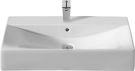 Раковина накладная Roca Diverta 75 см, 327110000, белая