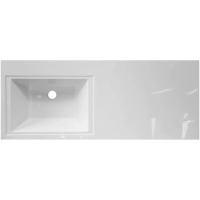 Раковина Style Line Даллас СС-00000367 над стиральной машиной, 120.2x48.2 см, белая