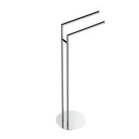 Стойка с двойным полотенцедержателем Colombo Design Mini B4038.CR, напольная, хром