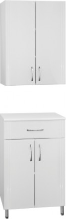 шкаф подвесной style line эко стандарт 60 белый