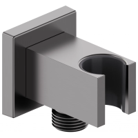 Подключение для душевого шланга с держателем Wonzon & Woghand WW-HZ2312-BGM темный графит матовый