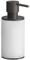Дозатор для жидкого мыла Gessi Gessi316 54737#707 настольный, белый, шлифованное Black Metal PVD