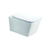 Унитаз Azario Nova AZ-2216 SP подвесной, безободковый, с сиденьем микролифт, 53x35x36 см, белый