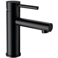 Смеситель для раковины Wonzon & Woghand WW-H9089-MB черный матовый